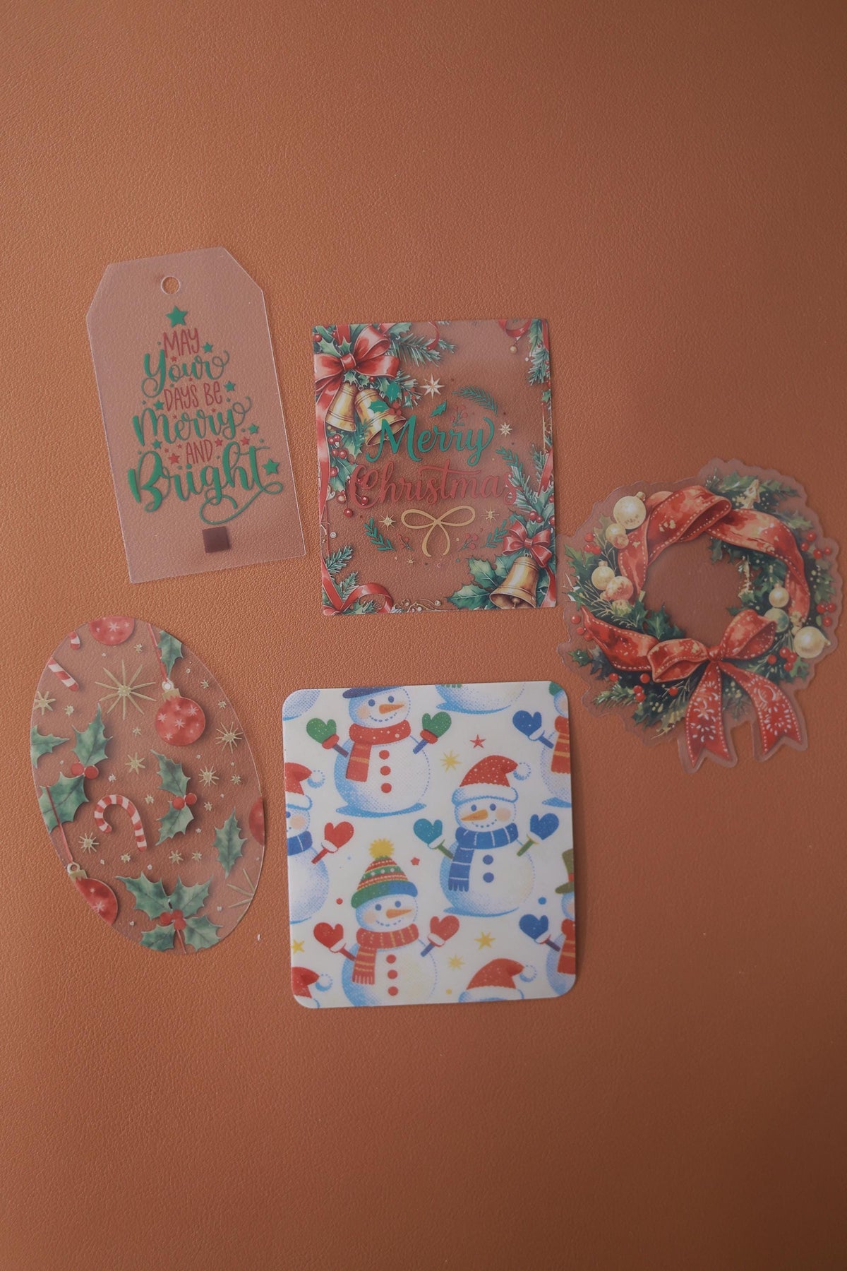 Christmas Journal Gift Box Holiday Scrapbook Set Stationery Pack
